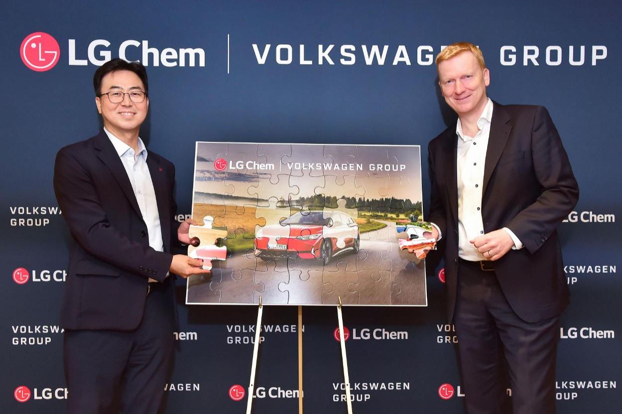 LG Chem, Volkswagen partner on next-generation automotive materials
