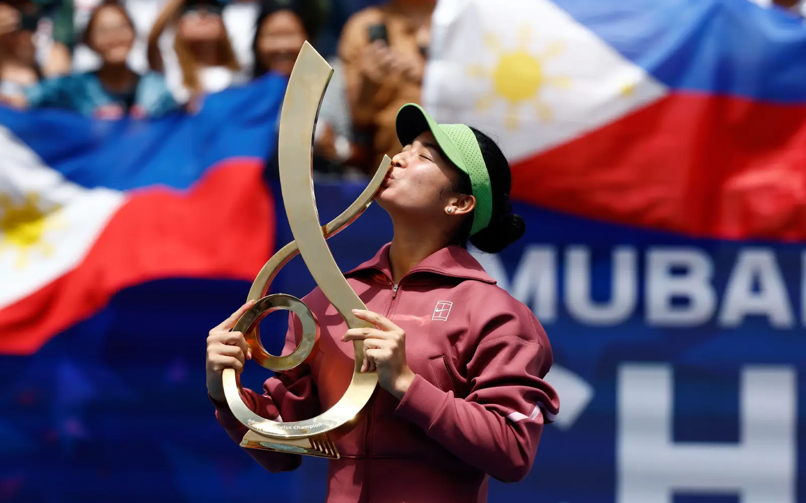 Eala powers past Pegula for first WTA title in Washington