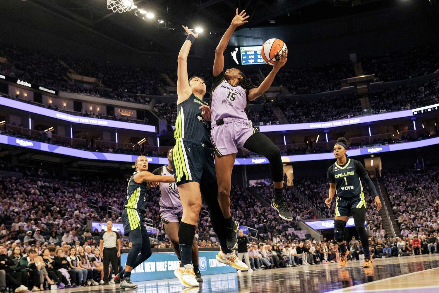 Valkyries turned hard lessons into ‘dream come true,' igniting Chase Center in Game 1 blowout