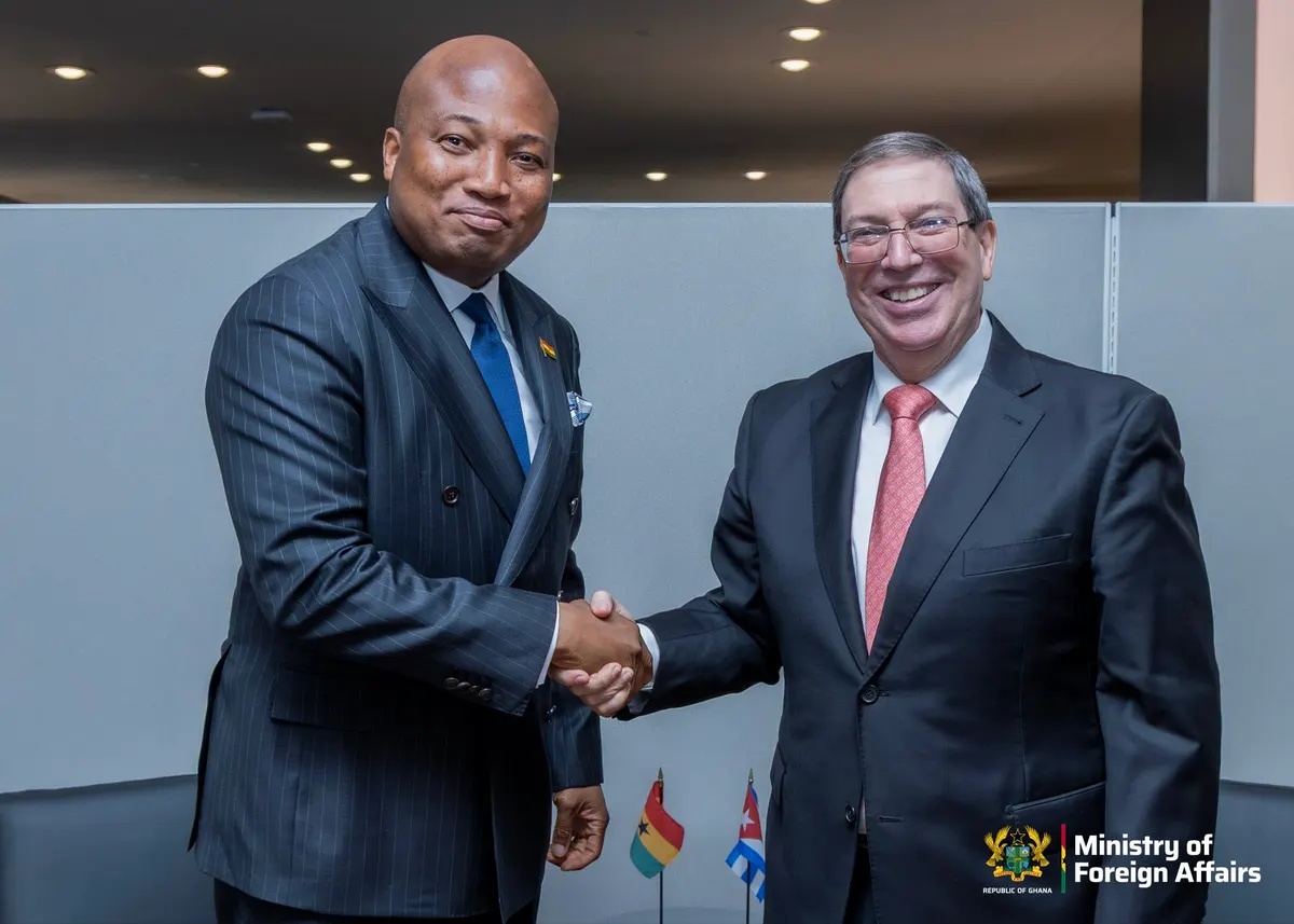 Ghana and Cuba review bilateral relations including assessing our longstanding health cooperation