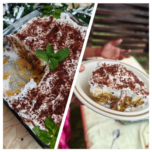 Delicious vegan Peppermint Tart