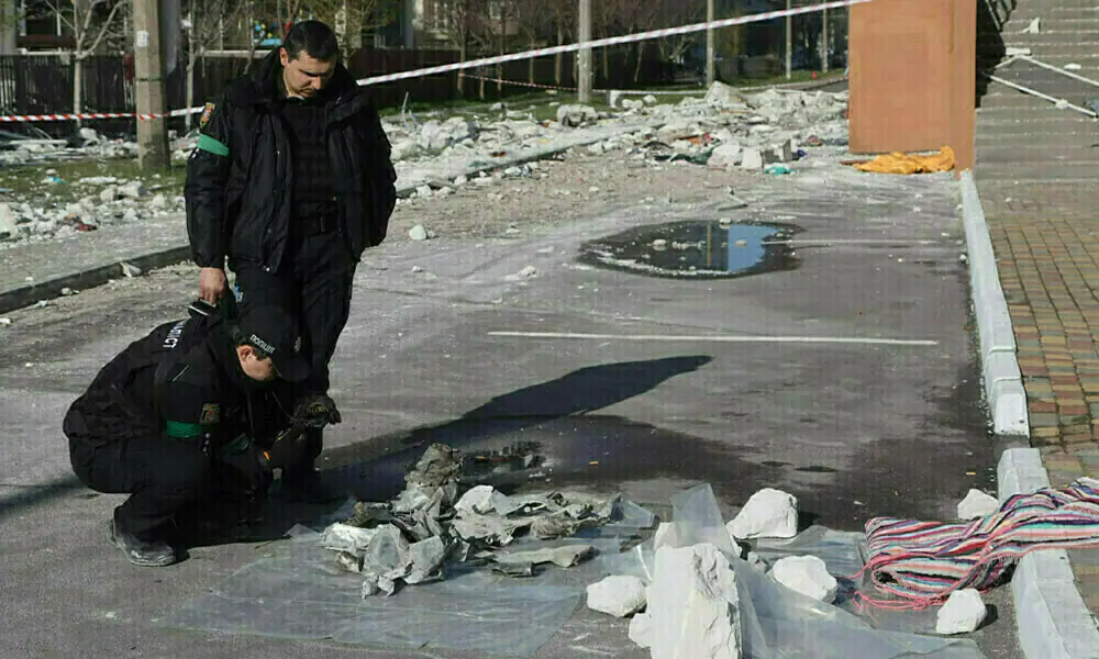 Russian bomb attack injures 22 in Ukraine's Kharkiv, mayor says