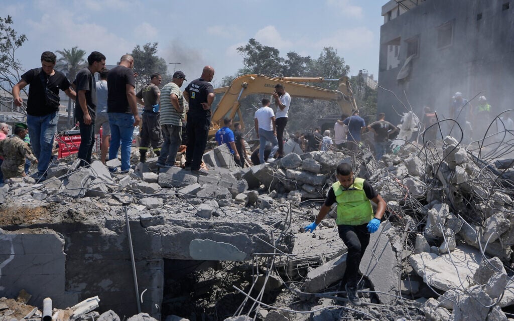 Israeli strikes kill 11 in south Lebanon; IDF says raids in response to Hezbollah action