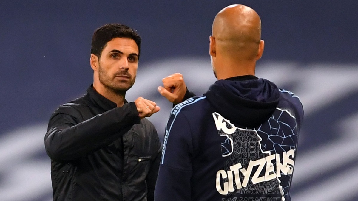 “He has made all of us better” Arteta pays tribute to Guardiola