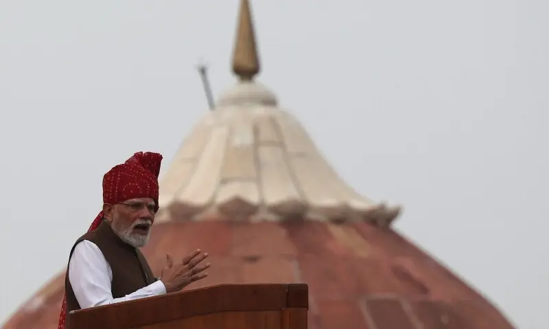 India's Modi woos youth with free coaching, AI training
