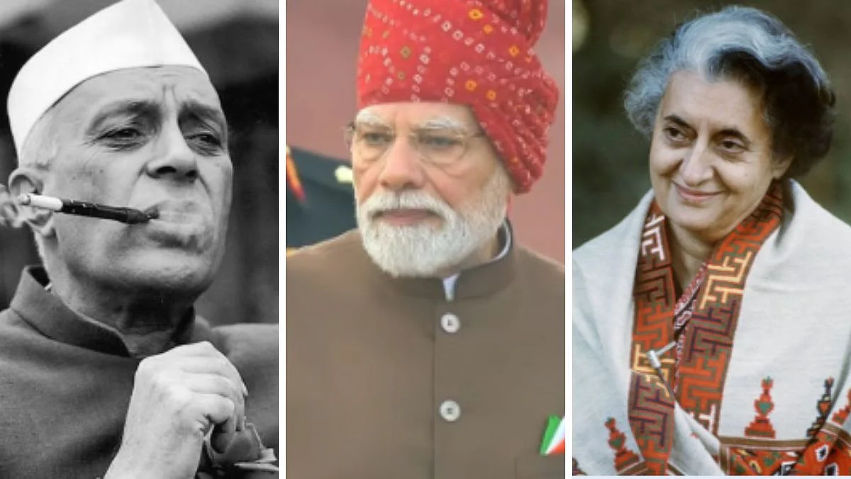 PM Modi Sets Record With 1,177 Minutes Of Red Fort Speeches, Surpasses Nehru, Indira Gandhi