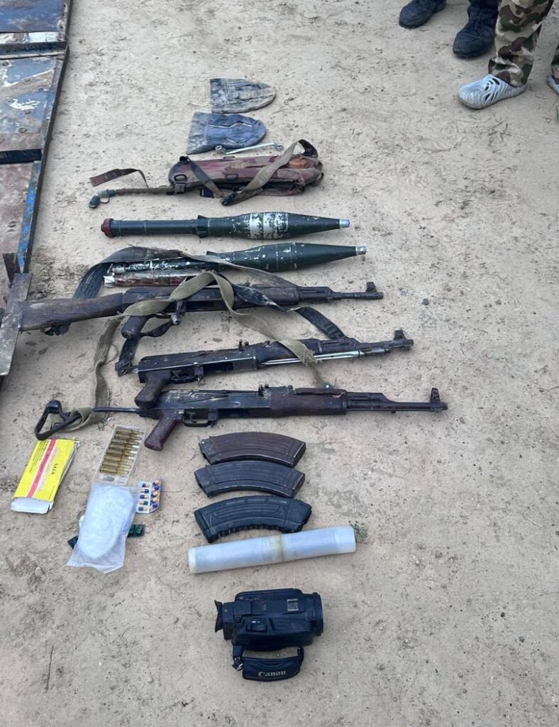 Troops killed terrorists, recovered ammunition in attempted attack base