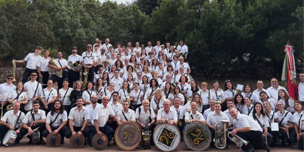 Pedreguer fills with music as 110 musicians reunite for 75th anniversary celebration