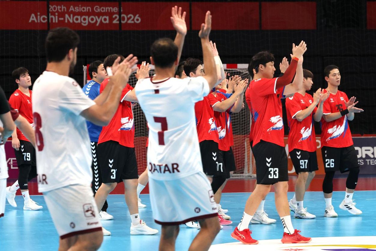 Men's handball coach praises players despite semifinal loss to Qatar at Asian Games