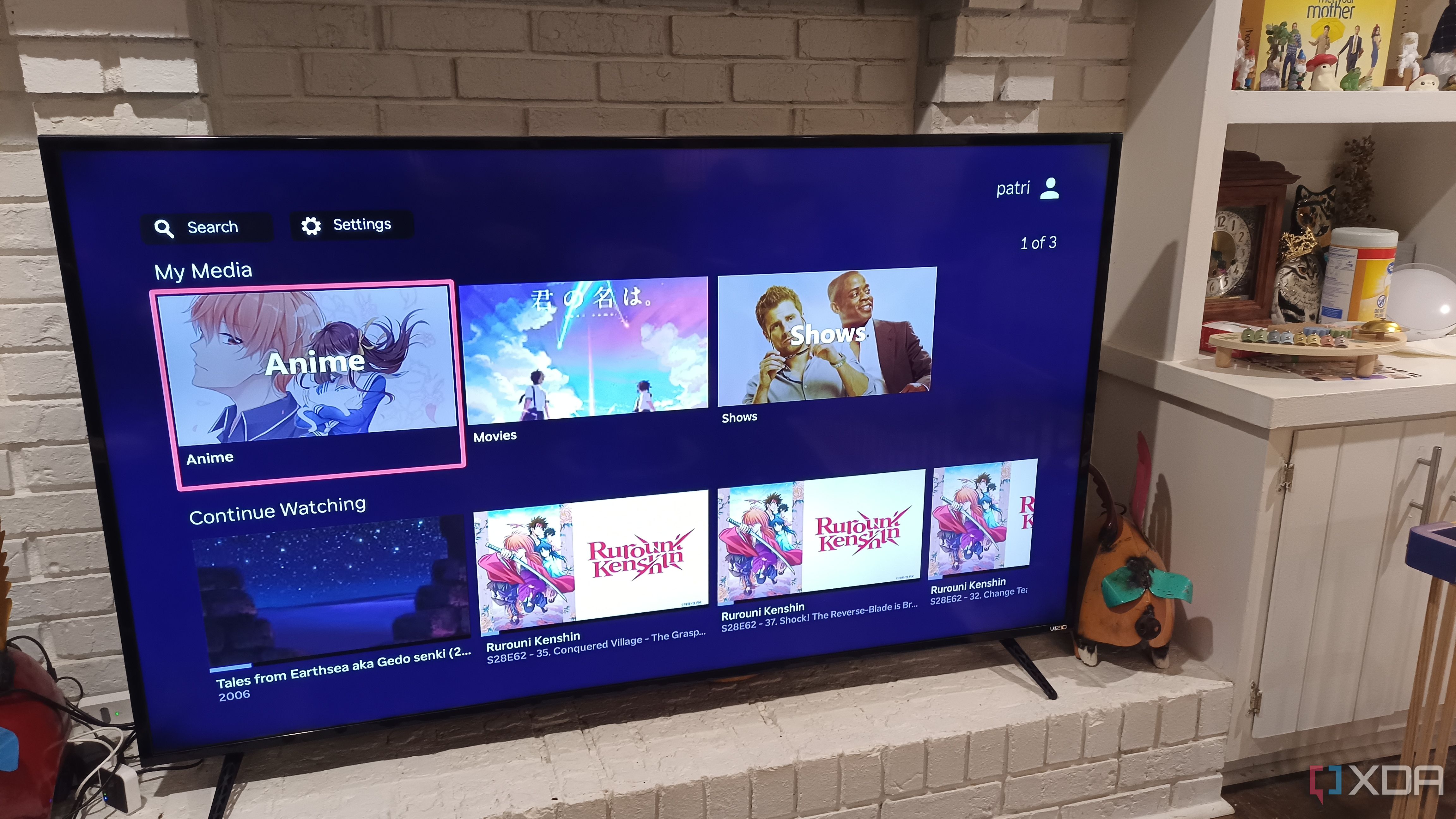 I finally set up the Jellyfin server I'd been putting off, and I'm done with the Roku home screen