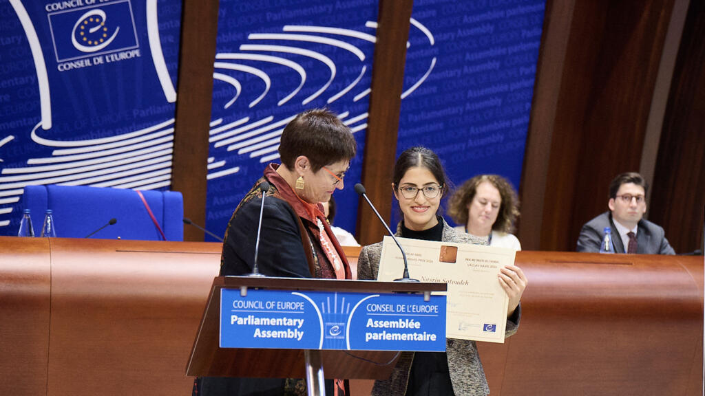 Iranian lawyer Nasrin Sotoudeh wins 2026 Vaclav Havel human rights prize