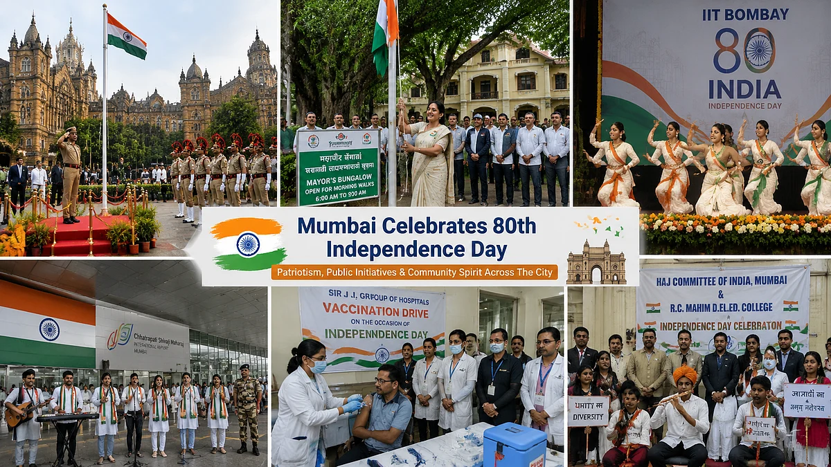 Mumbai Celebrates 80th Independence Day With Flag Hoisting, Cultural Events And Public Initiatives
