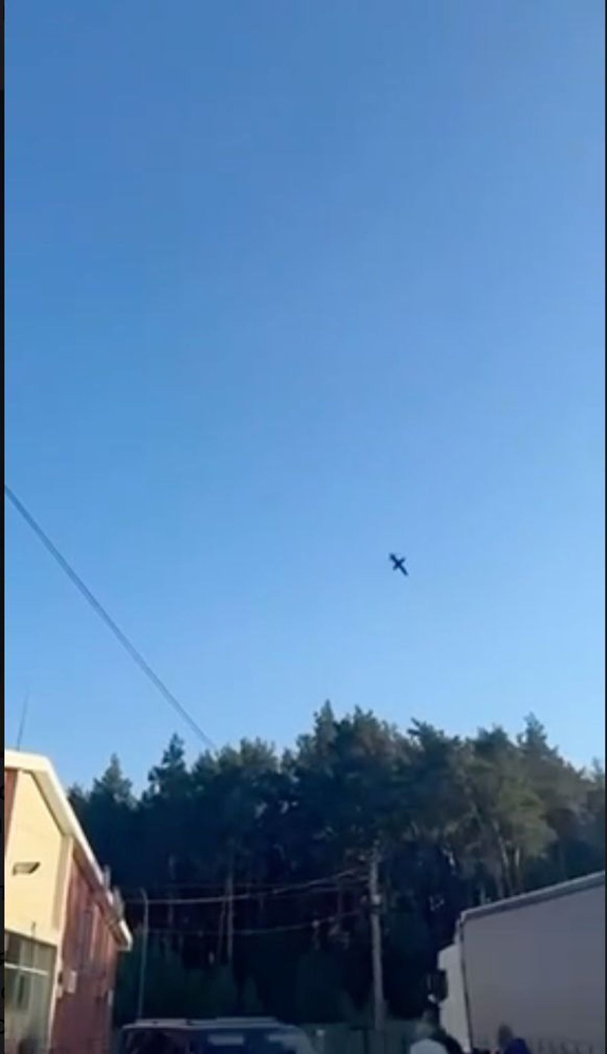 Russian drone strikes near Ukraine-Poland border crossing in Volyn Oblast