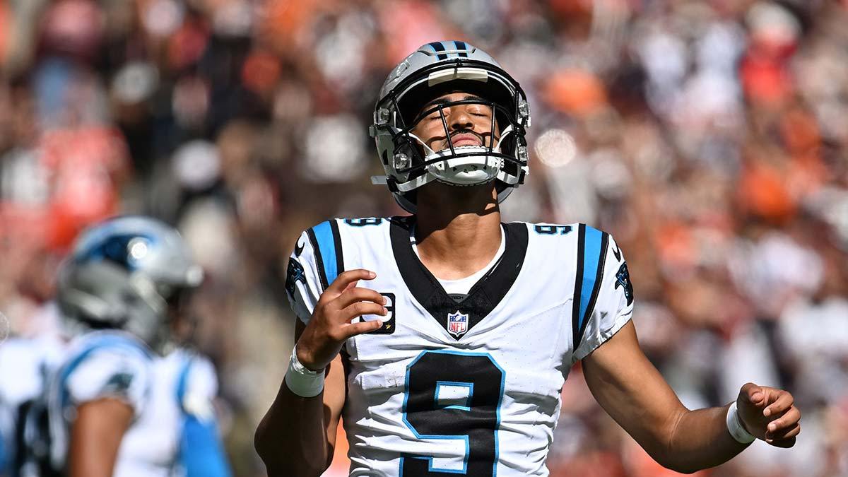 Panthers news: Bryce Young getting imaging for 'soreness' after taking cleat to leg