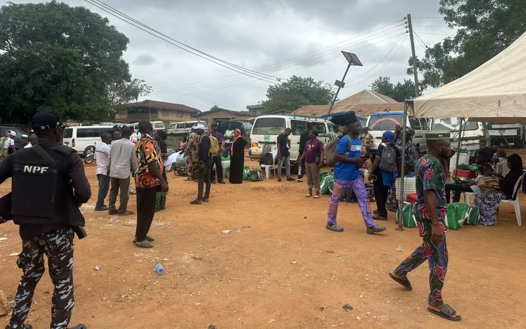 #OsunDecides2026: INEC officials, voters flee as violence erupts at Ejigbo PU