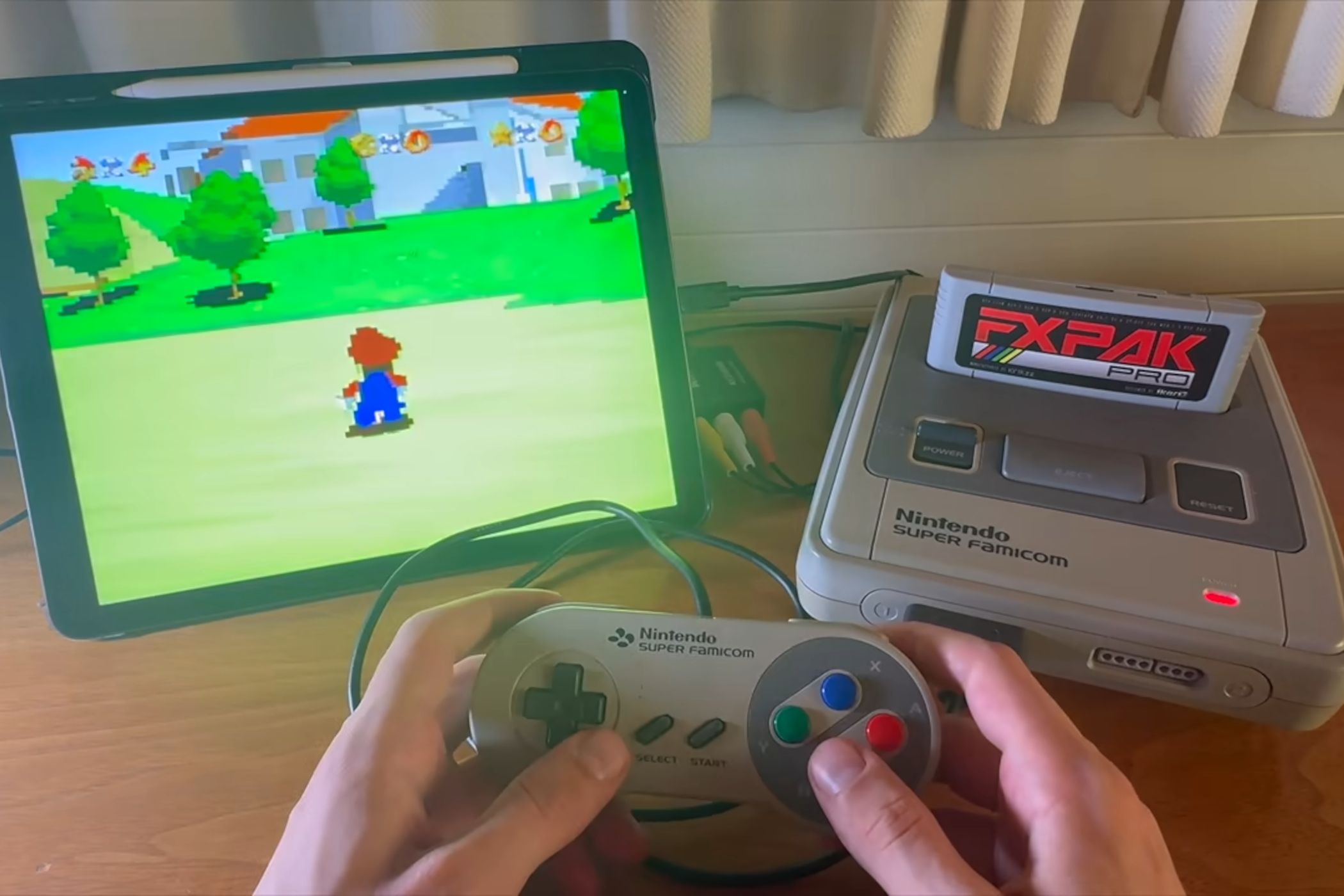 Someone got Super Mario 64 running on the SNES using the Super FX chip
