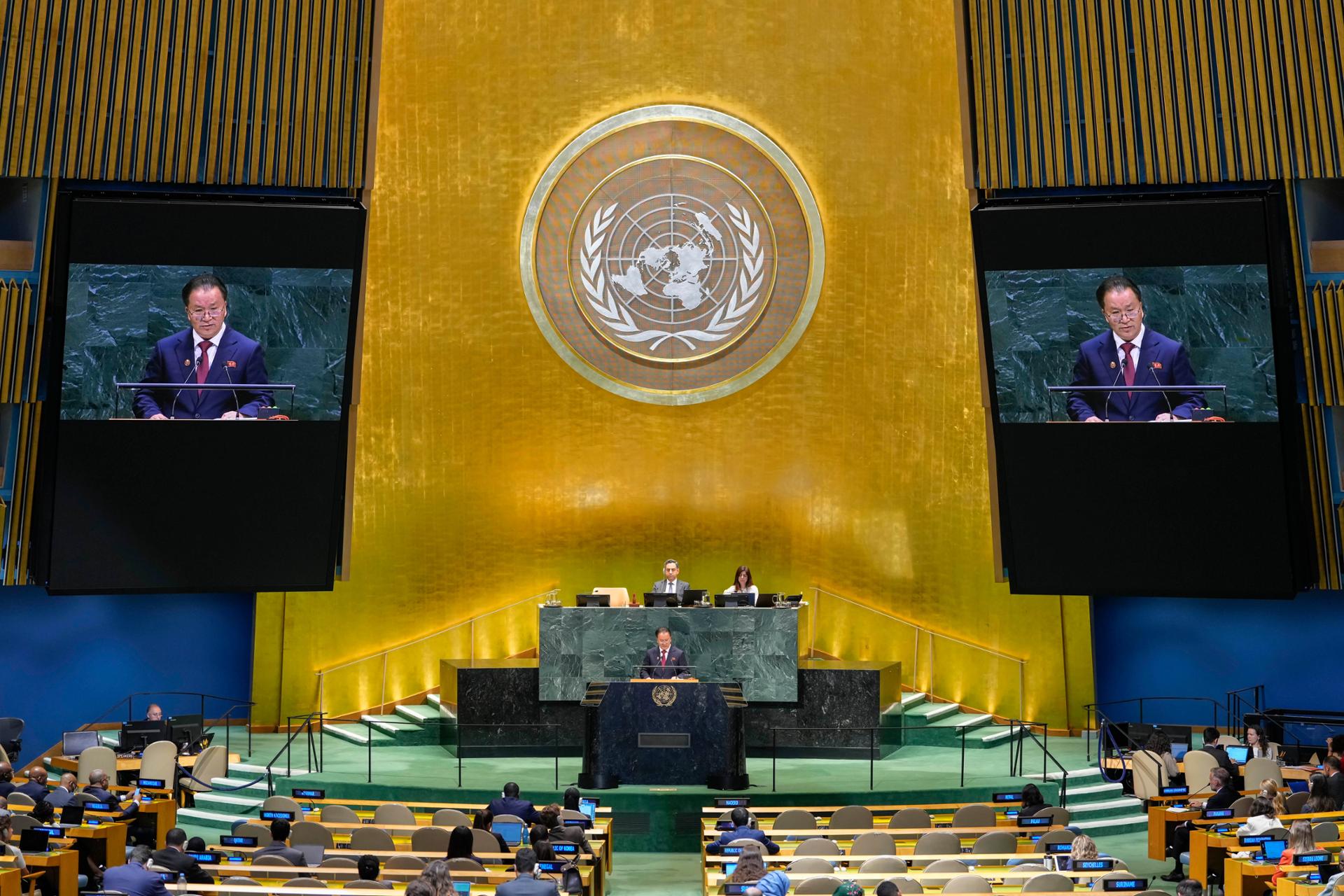 N. Korea blames US for 'worse crisis' in nuclear order, justifies its arsenal