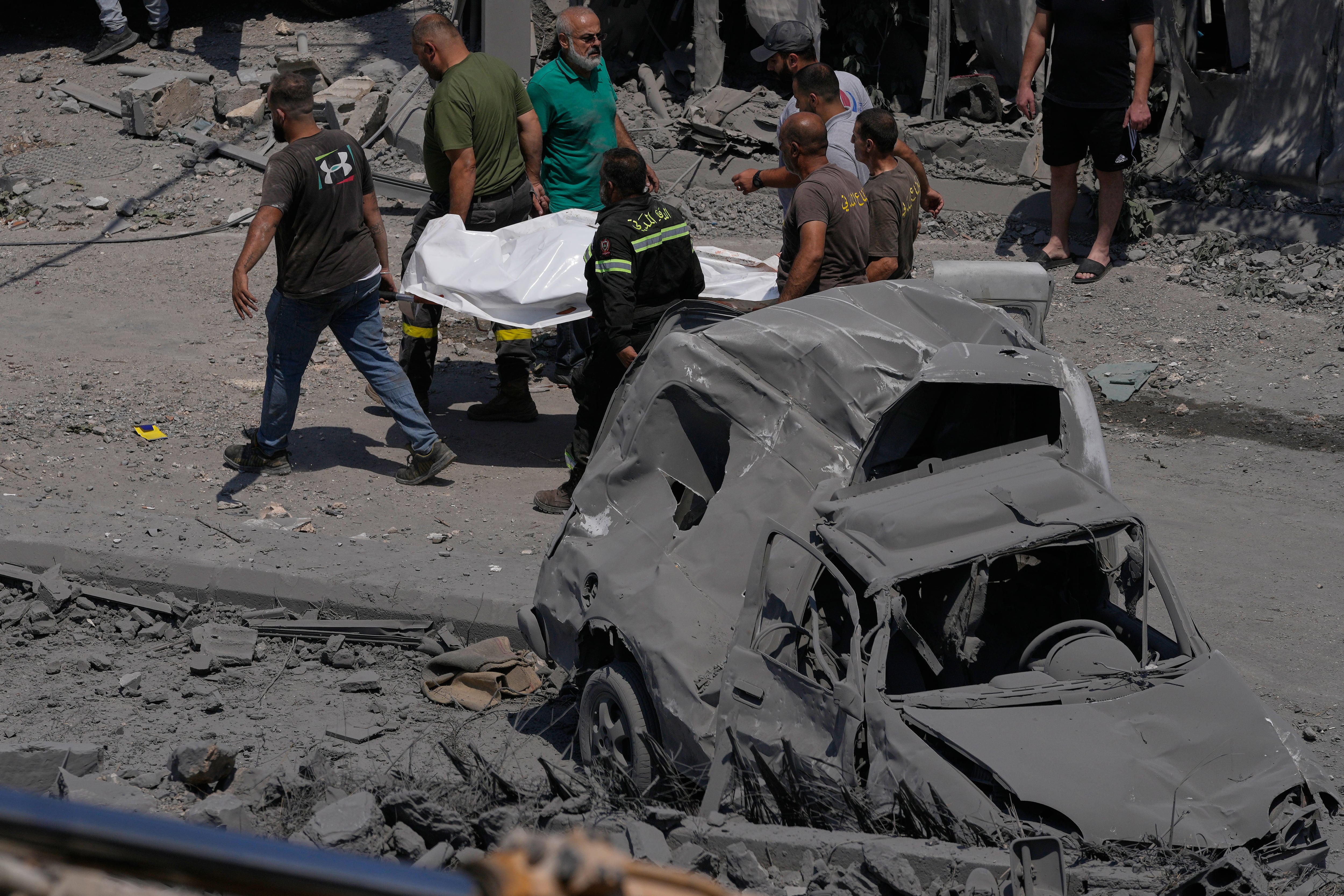 Al menos nueve muertos en nuevos ataques de Israel contra el sur de Líbano