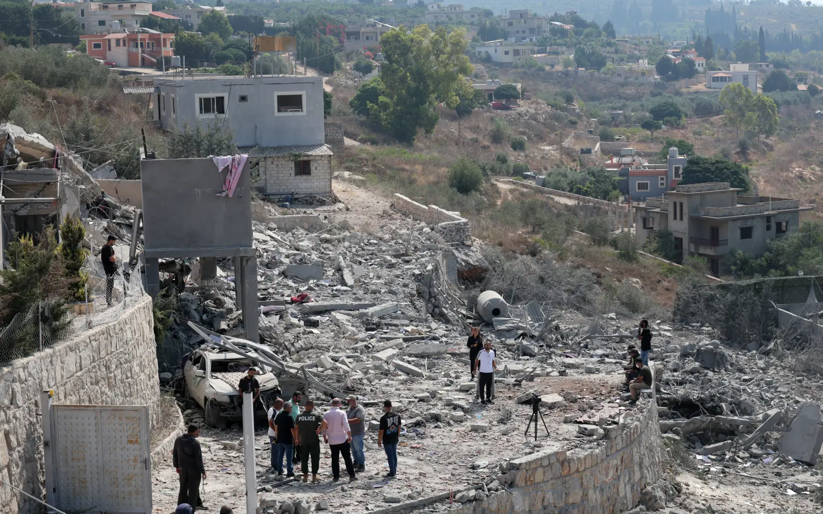 Lebanon reports 11 dead in strikes that Israel says targeted Hezbollah