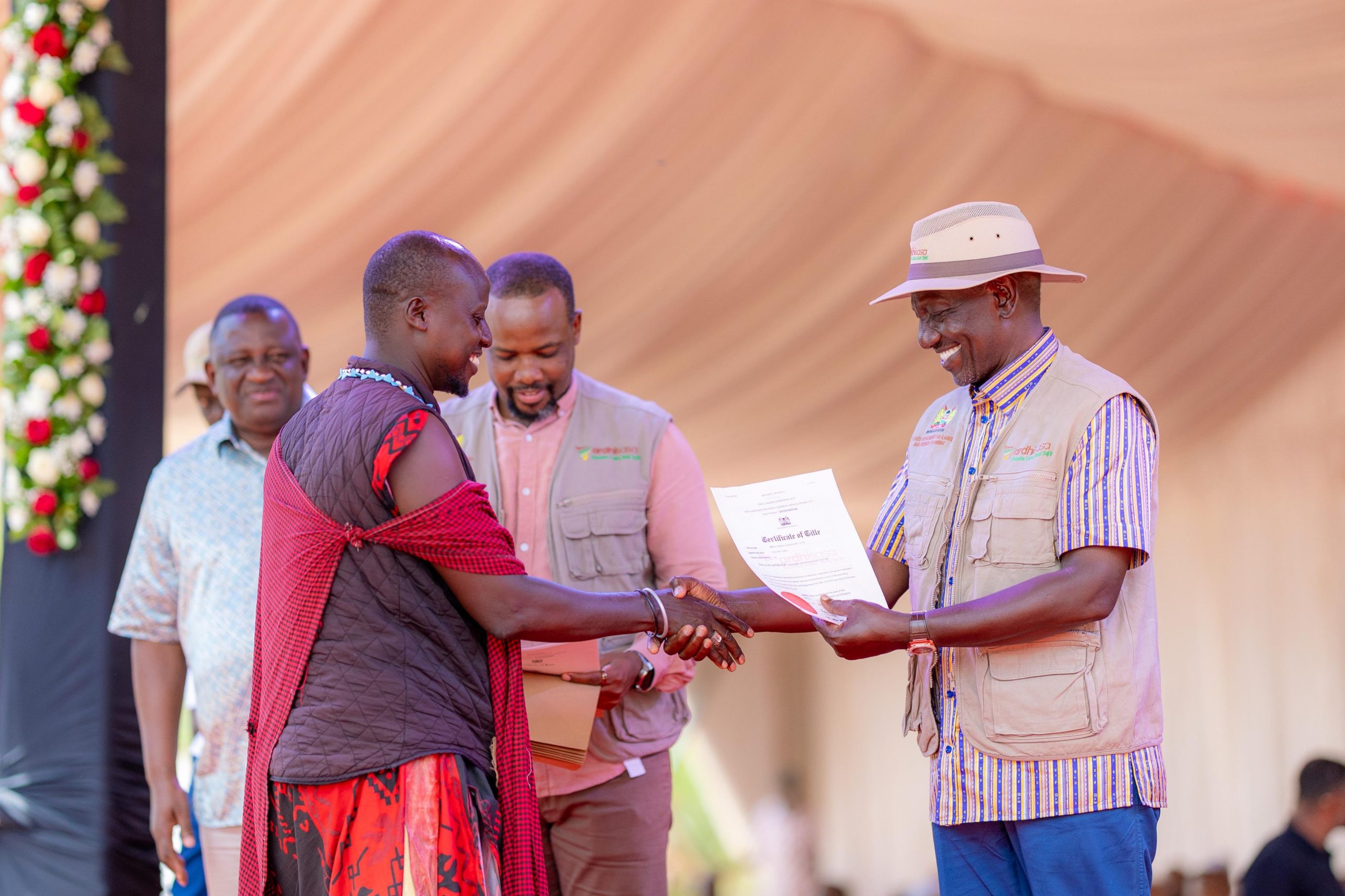 Ruto issues 94,000 title deeds in Kwale