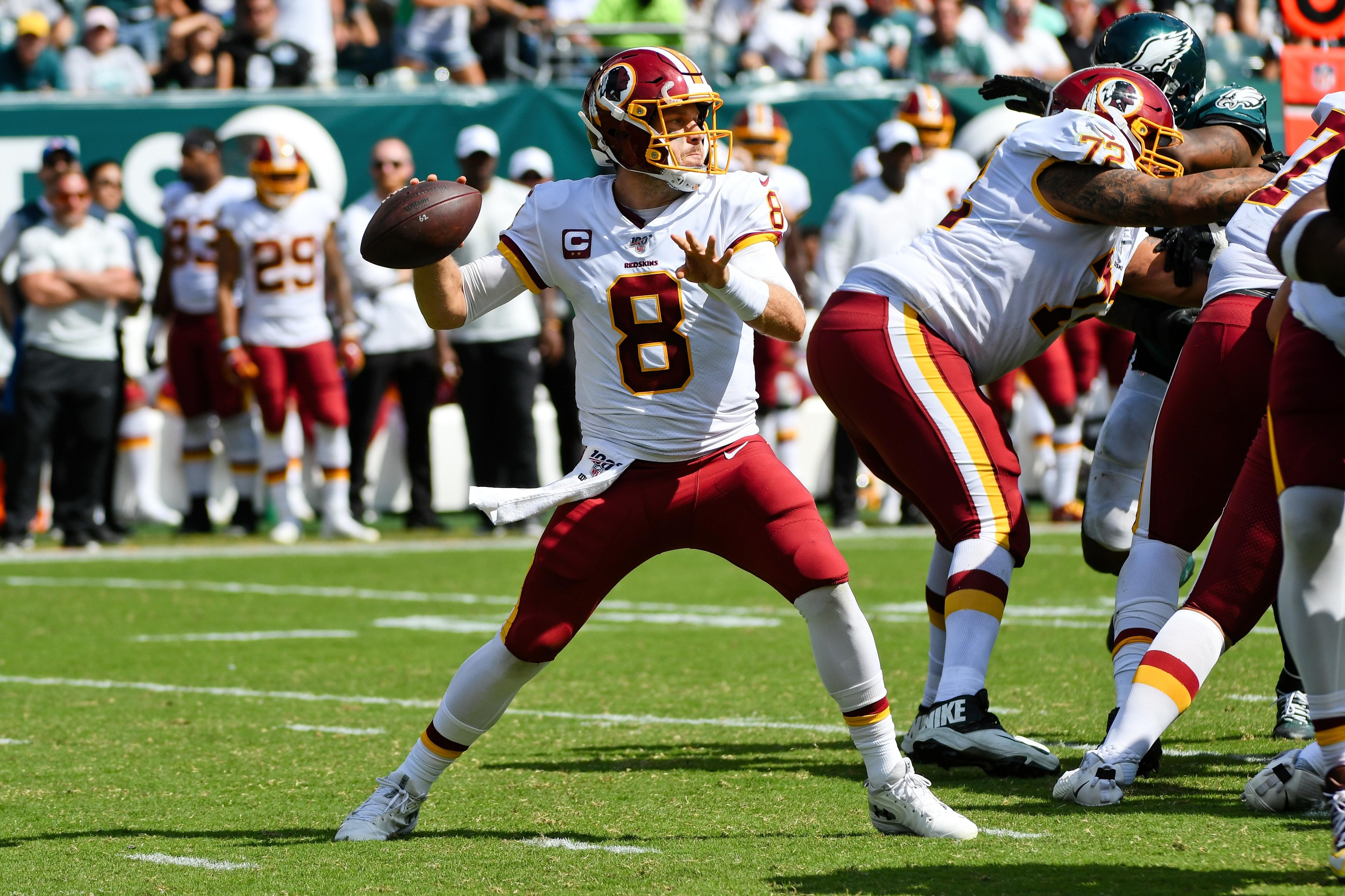 Former Redskins starter Case Keenum killed the Philly defense on MNF - All aTwitter