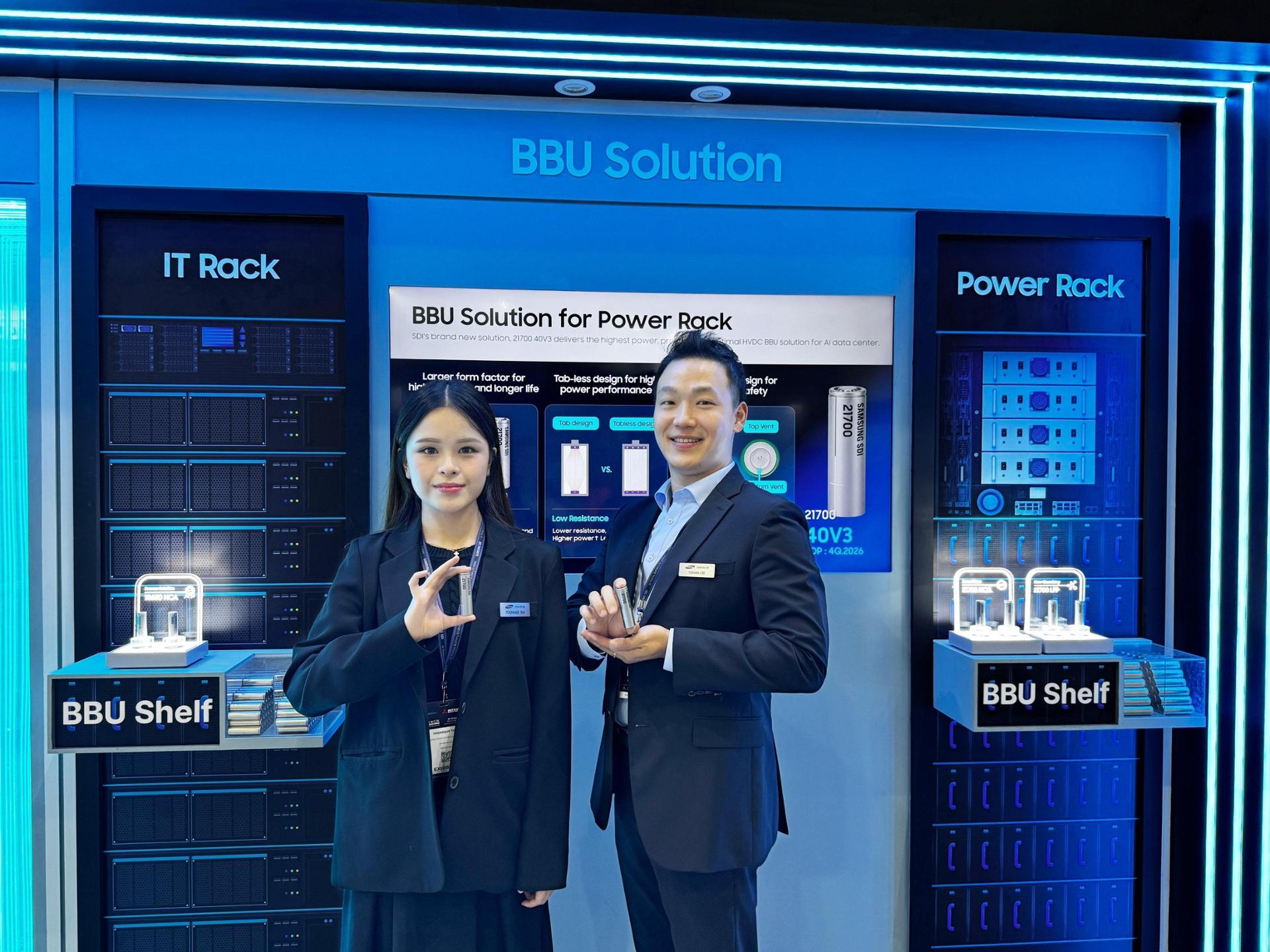 Samsung SDI unveils AI data center battery solutions at DCWA 2026