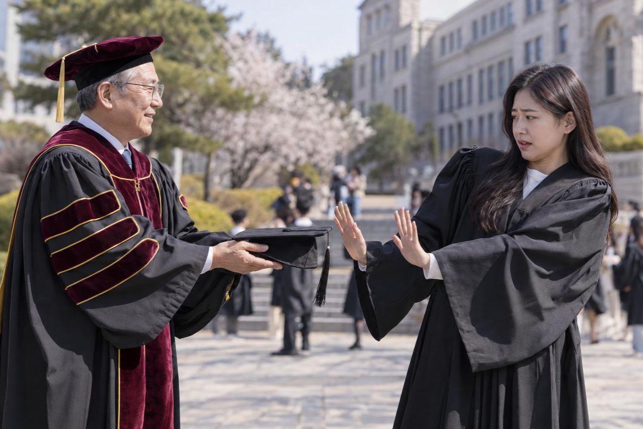 Korean students putting off graduation
