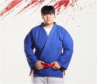 (LEAD) (Asiad) S. Korea's Kim Min-young wins 1st kurash gold at Asian Games