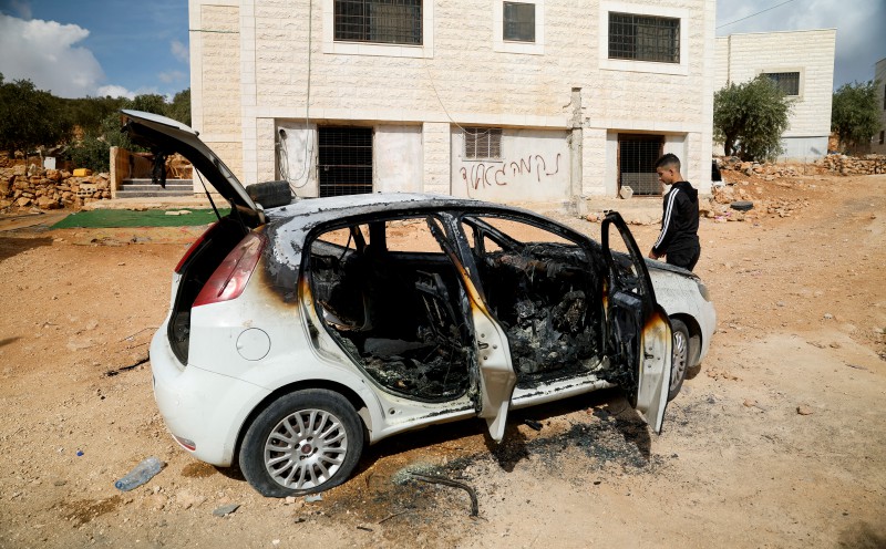 Over 100 settlers attack West Bank village, injuring Israeli forces
