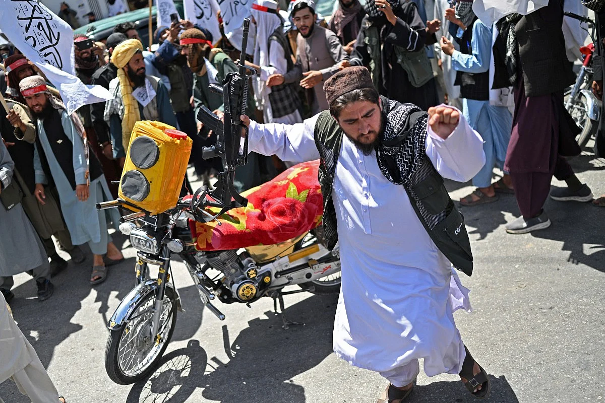 Music, dance, selfies: Kabul erupts in celebration as Taliban mark five years in power