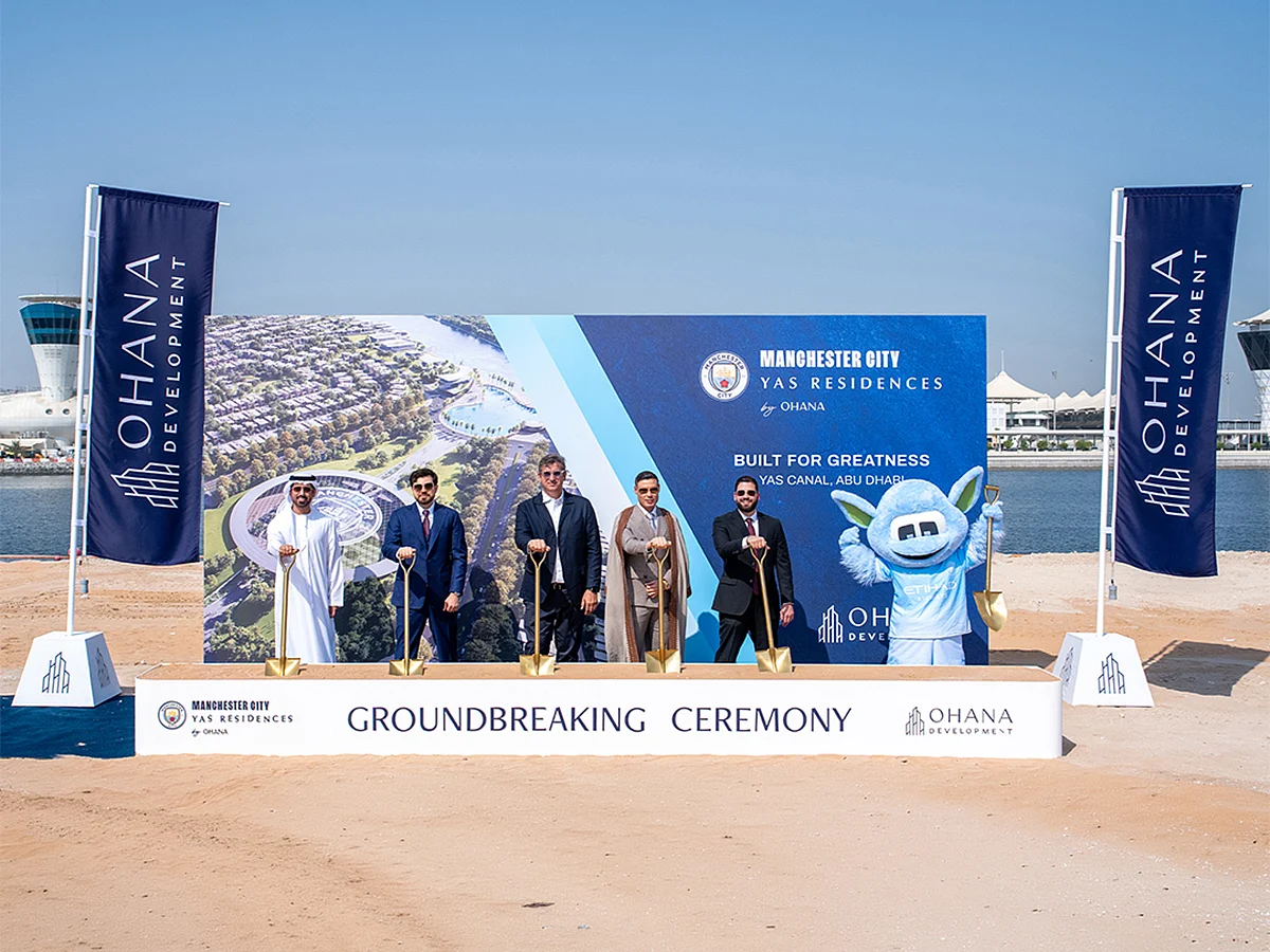 Ohana Development and Manchester City break ground at Manchester City Yas Residences by Ohana