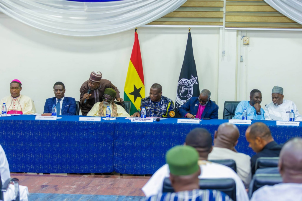 Photos: Police engage religious leaders at National Police Headquarters