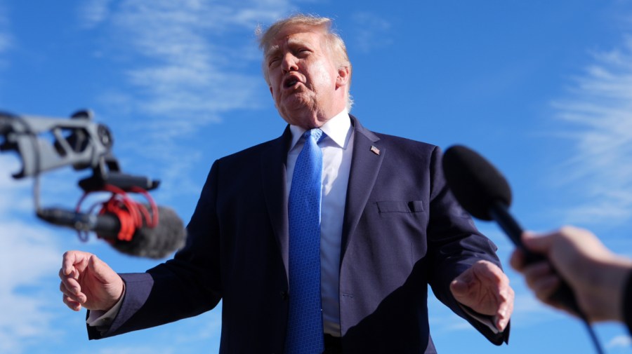 On Iran, Greenland and press access, Trump is more talk than action