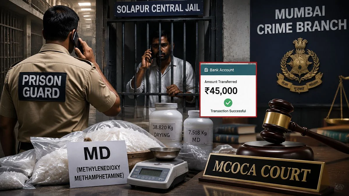 Mumbai: Special MCOCA Court Denies Bail To Prison Guard Accused Of Helping Run MD Drug Network From Solapur Jail