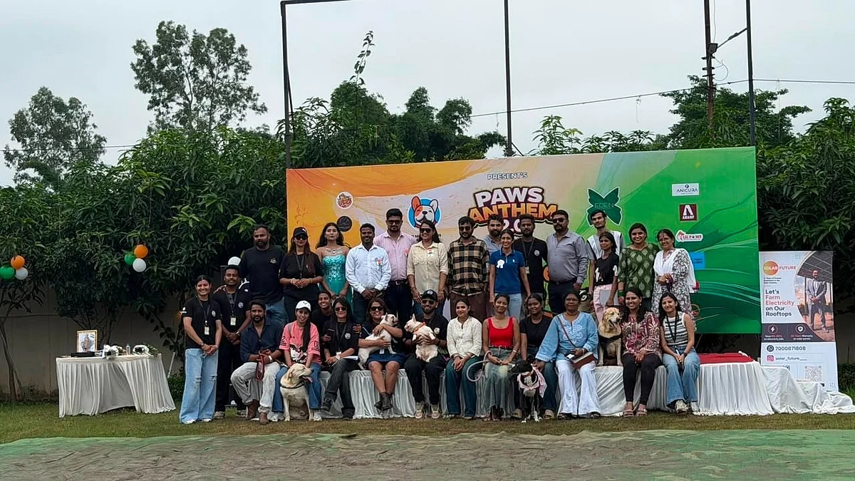 Paws And Patriotism: Bhopal Dogs Join Independence Day Celebrations At ‘Paws Anthem 2.0’