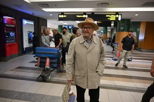 George Galloway and Yvonne Ridley arrive in Cape Town for Palestine solidarity tour