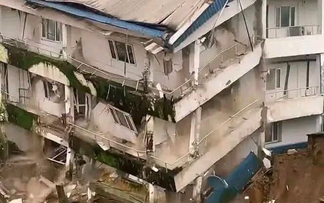 Hospital collapses in Cross River after landslide