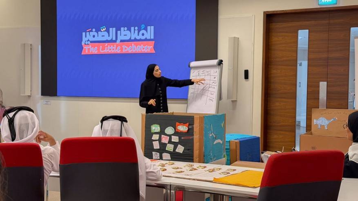 QatarDebate Center wraps up Summer Debate Camp in Arabic