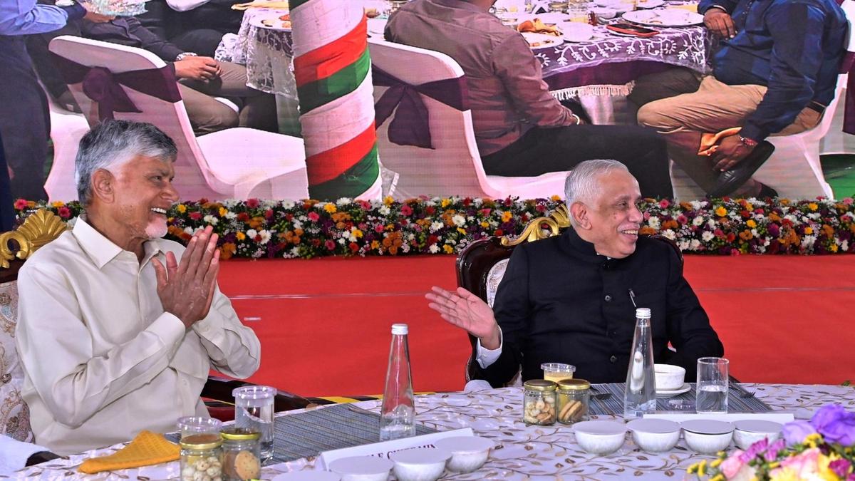 Chief Minister Naidu, High Court Chief Justice Lisa Gill attend ‘At Home’ hosted by Governor Abdul Nazeer