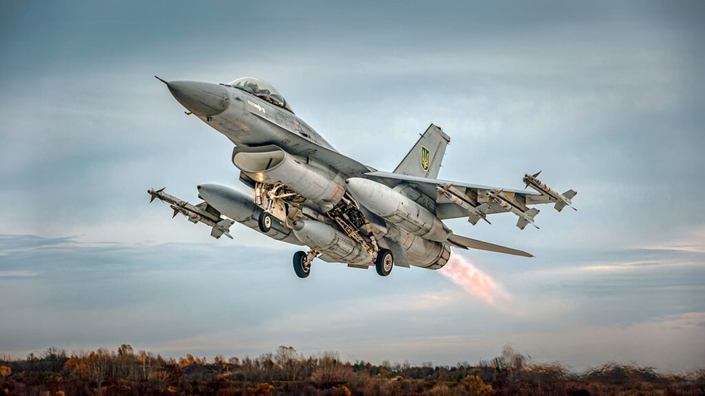 Belgium rushes three F-16s to Ukraine as Russia expands its drone and missile assault