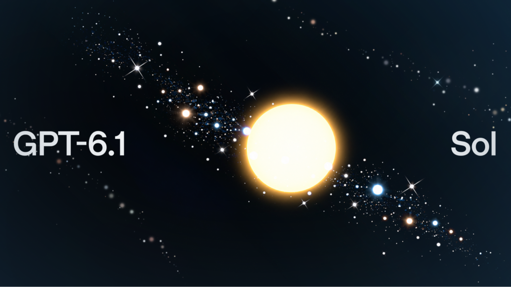 OpenAI’s new GPT-6.1 Sol undercuts its own Astra flagship