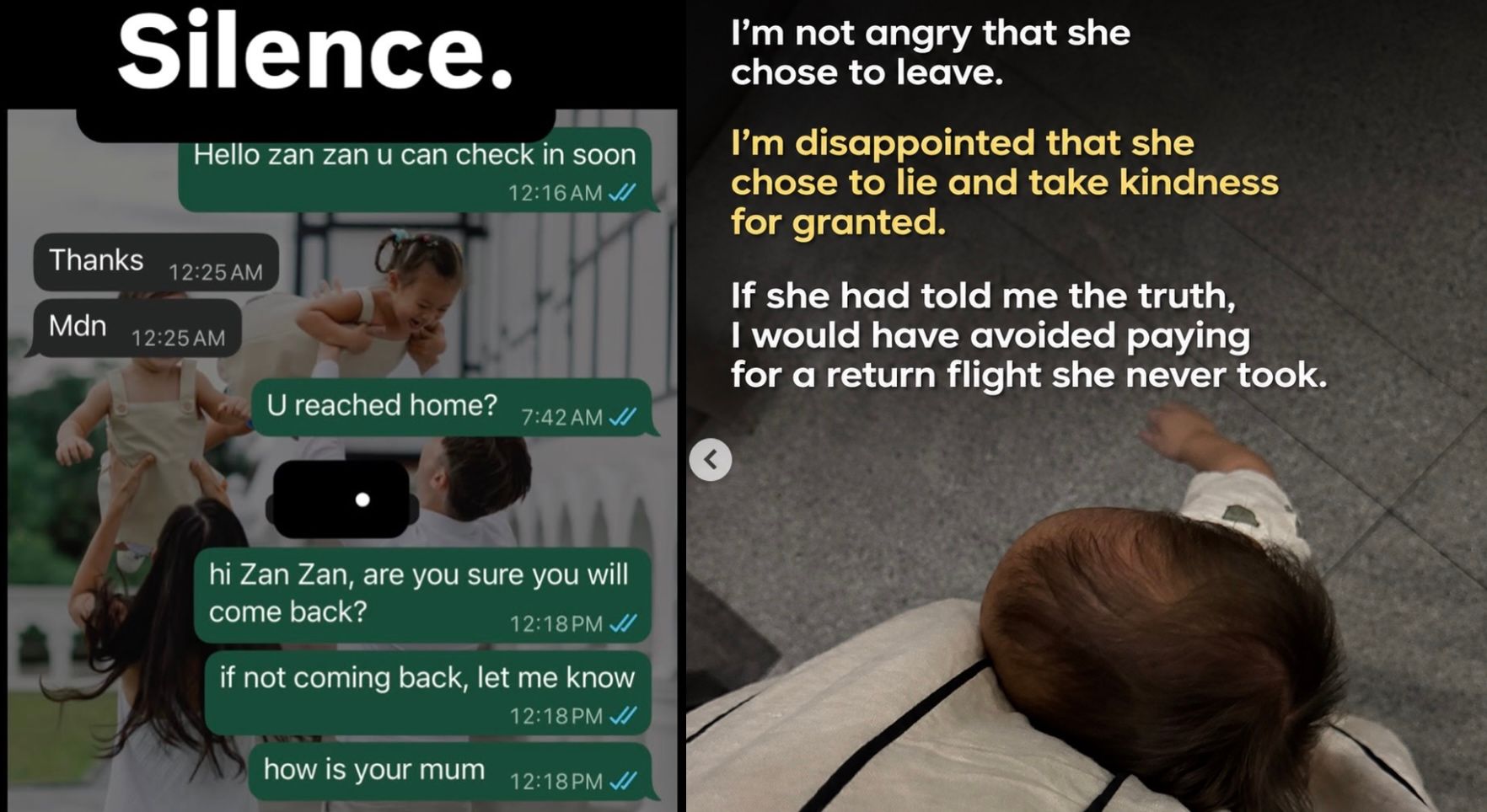 ‘Maybe I was too trusting’: Singapore employer says maid went uncontactable after she bought her a return ticket home