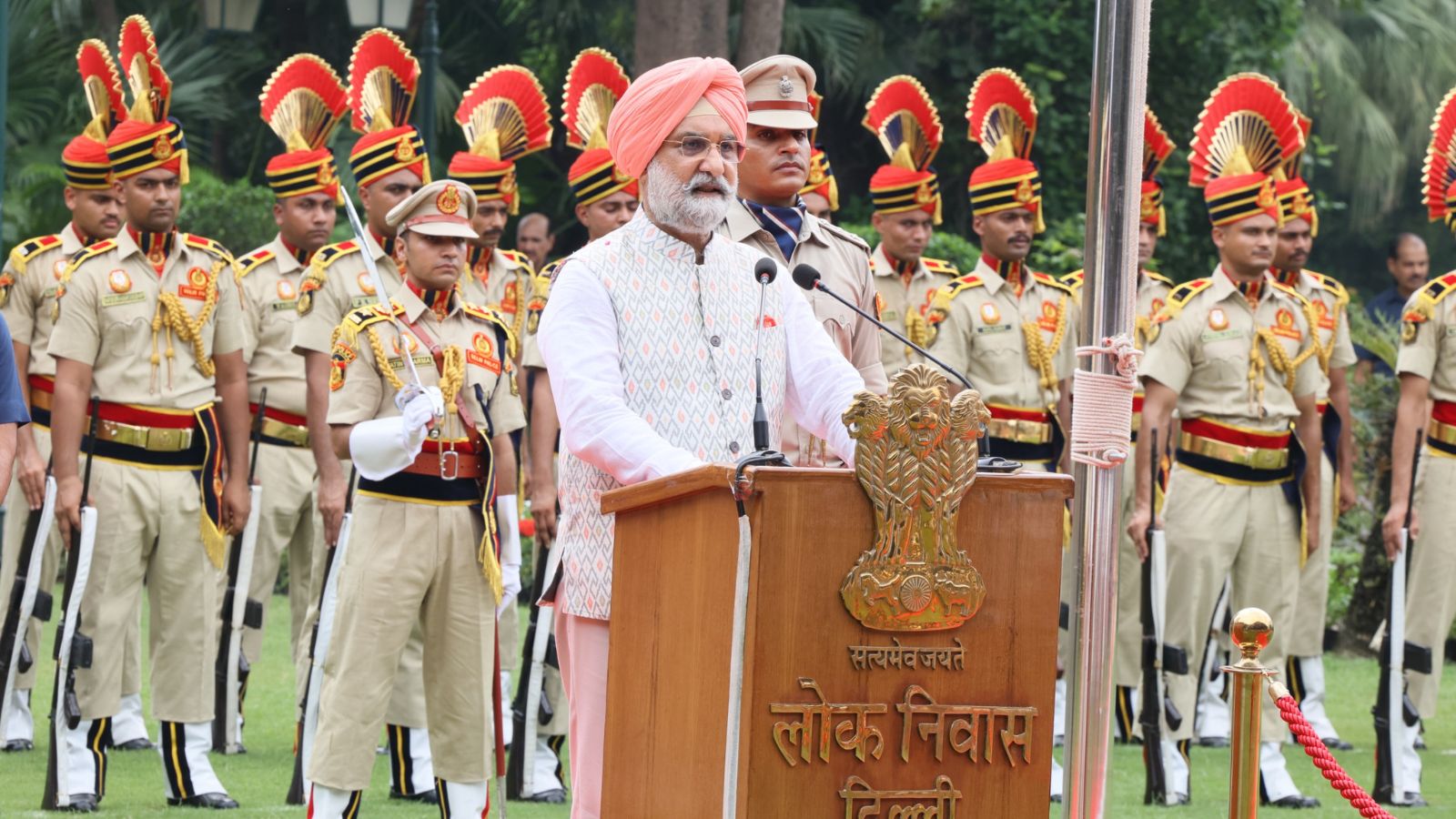 Energy of the youth real strength of modern Delhi: Delhi’s LG on Independence Day