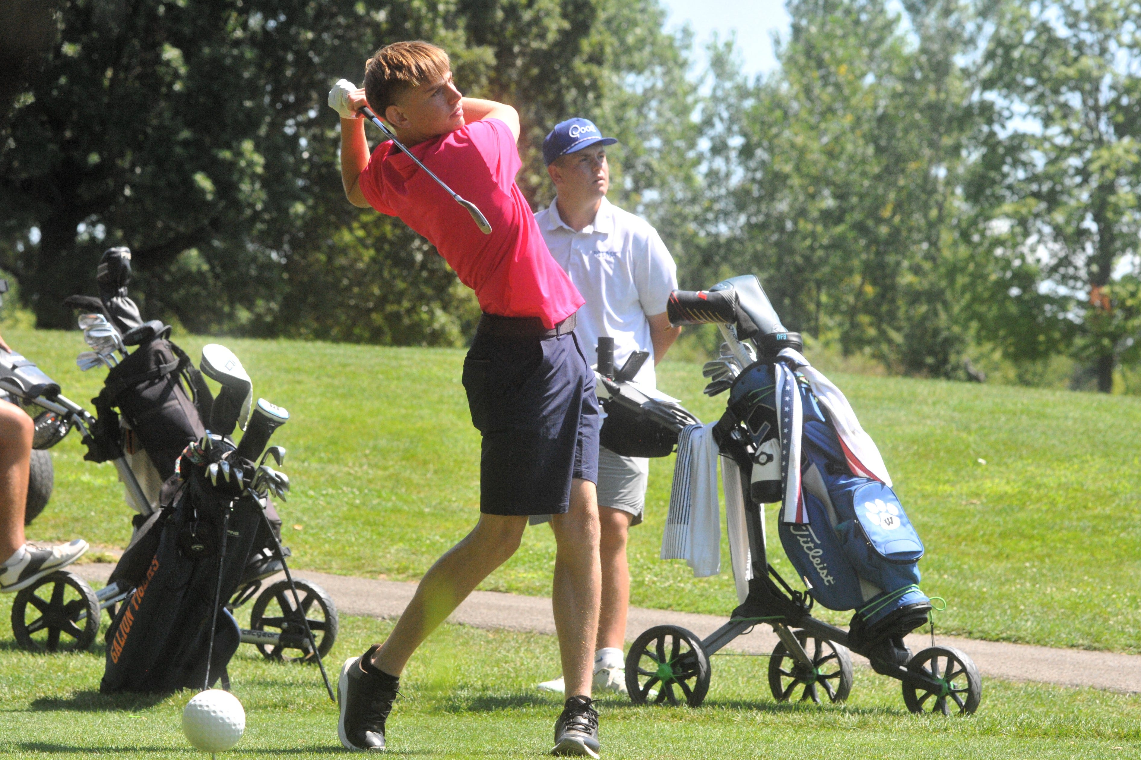 Galion's Tinch medalist runner-up, Shelby boys win Bucyrus Elks title
