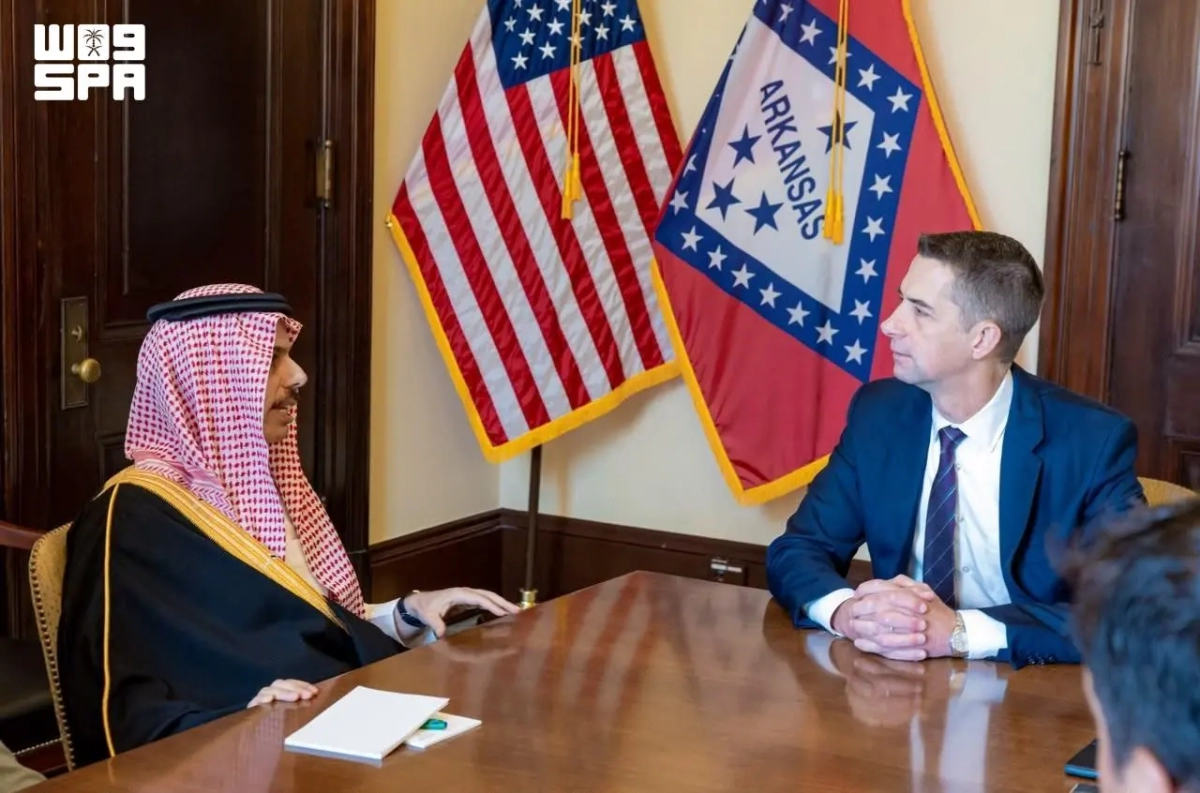 Saudi FM discusses defense cooperation with senior US Senate officials