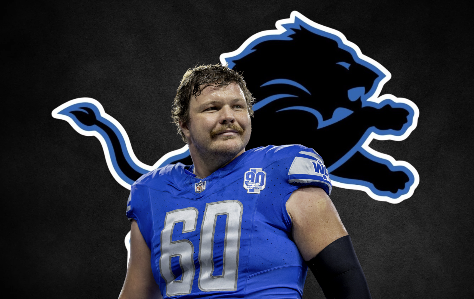 Former Lions OL Graham Glasgow Land Work Out