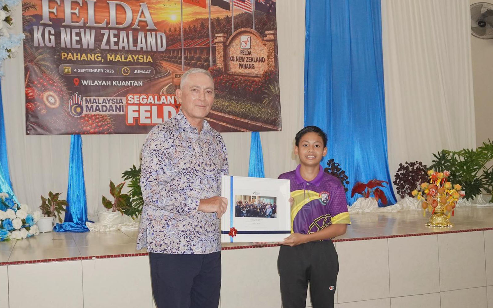 The Kiwi veteran keeping his Malaysian military story alive