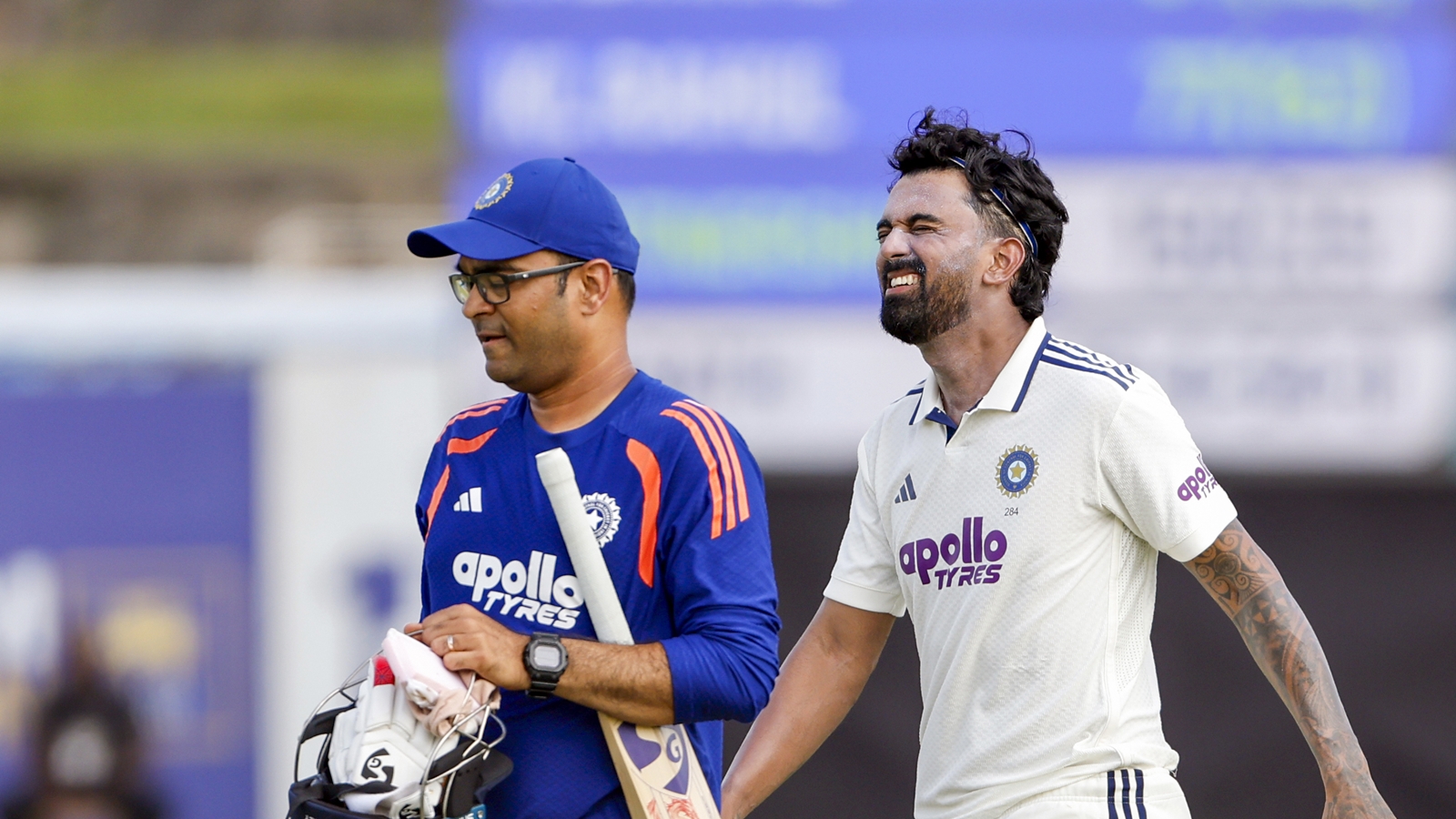 KL Rahul was cramping up, good to go on Day 2, says India batting coach