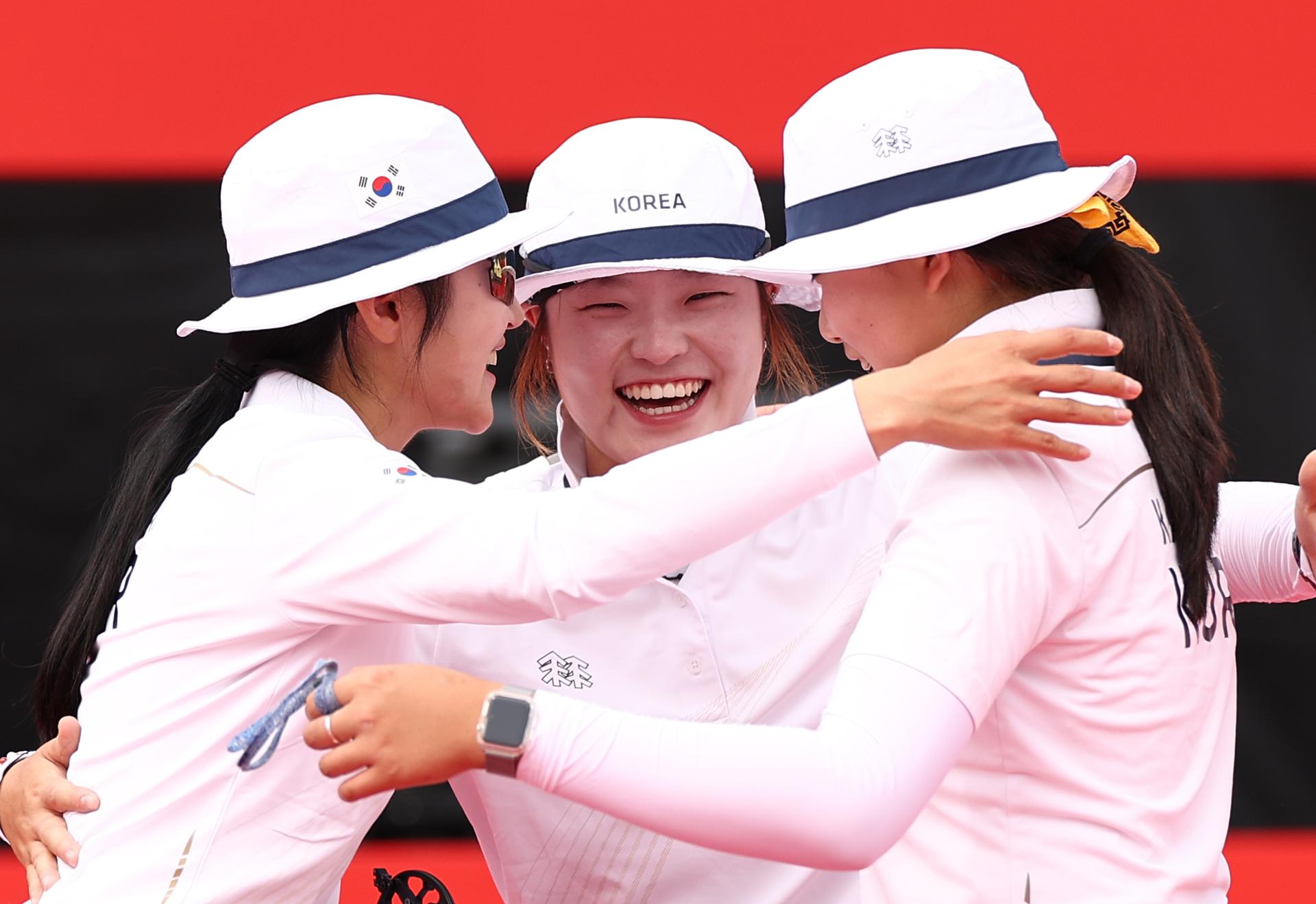 S. Korea takes women's team bronze in compound archery