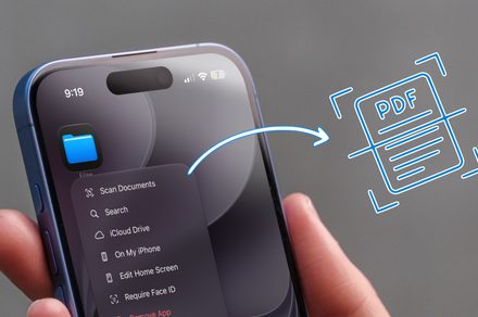 You don’t need a document scanning app. Your iPhone has you covered